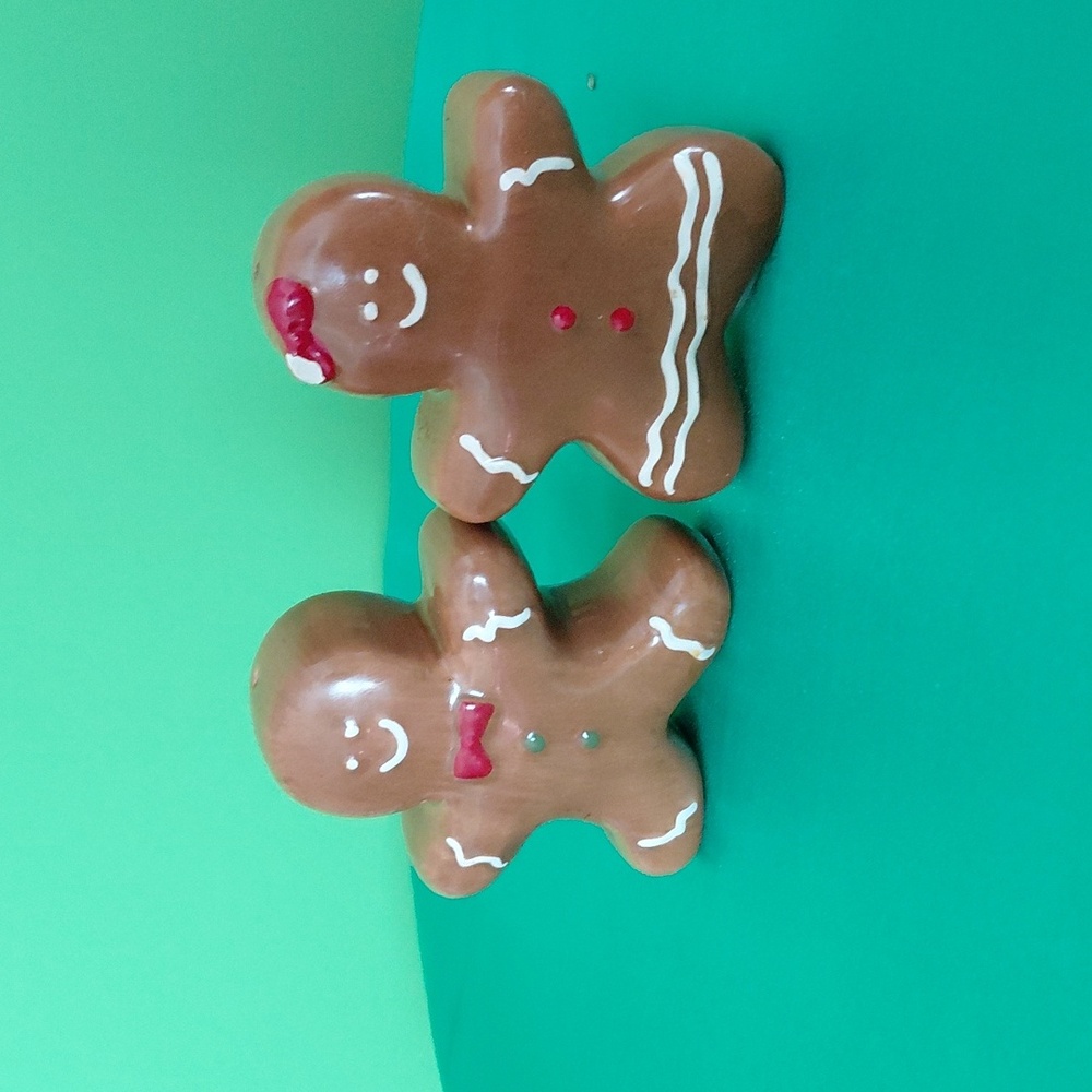 Gingerbread Salt and Pepper Shakers
